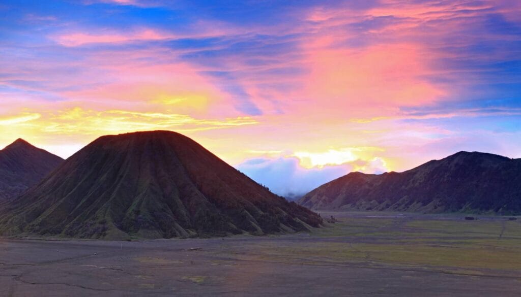 sunset bromo
